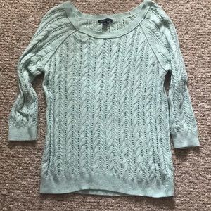 American Eagle cable knit sweater